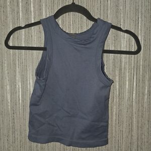 Women’s Sleeveless Tank Top in Slate Blue